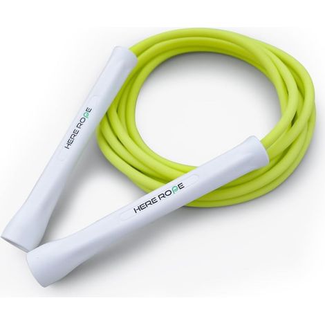 Corde à Sauter - 1 Unité - PVC Renforcé 6mm - Réglable Sans Nœud - Fitness et Cardio - 3,1 Mètres Noir (1/5)