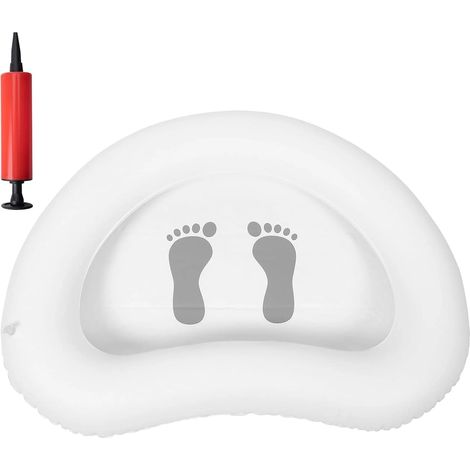 Baignoire gonflable pour pieds de piscine, bac à pieds pour piscines hors sol, accessoires de nettoyage des pieds avec pompe à air, pour piscine et maison (1/5)