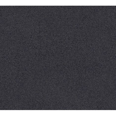 Papier peint uni AS Création Unitapete New Elegance, intissé, noir, 10,05 m x 0,53 m (1/5)