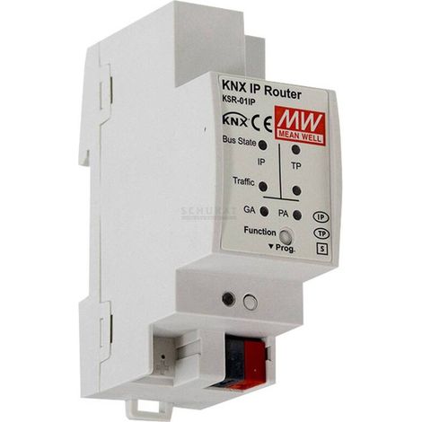 [NEUWERTIG] B-Ware MEAN WELL KSR-01IP IP-Router Netzwerkgerät Router Steuerung Gebäudetechnik (1/2)
