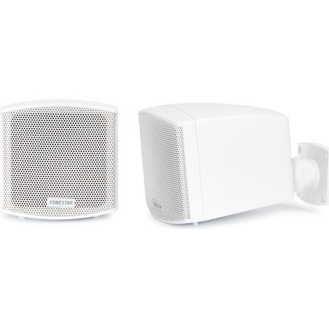 Coppia di altoparlanti Linea 100V 2½" 25Wmax bianco