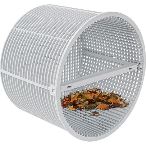 Diamètre pour Une Extraction Facile Filtre Skimmer Piscine Panier, Panier Skimmer Piscine 18 Cm, Plastique ABS Robuste, Pièce De Rechange Non Flottante pour L'entretien Propre (1/5)