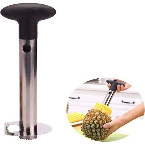 Coupe Ananas, Découpe Ananas en Acier Inoxydable, Trancheur d'Ananas, pour la Maison et la Cuisine (1/5)