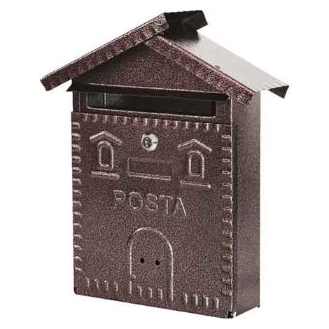 CASSETTA POSTALE 'RUSTICA' CASETTA mm 280x90x350h - Ramata