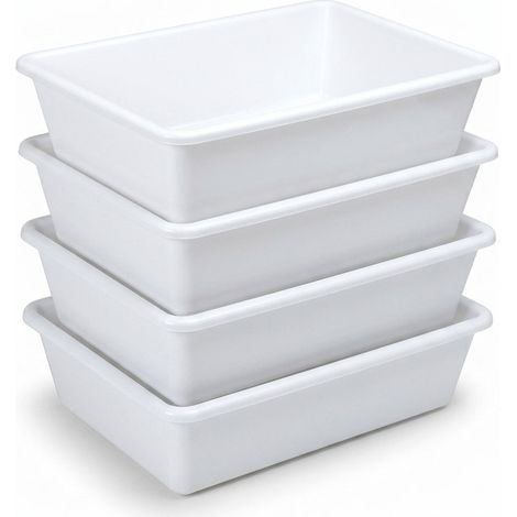 Set 4 Bacinelle Frigo / Vaschette Alimenti Hemax 6L Assortito (1/4)