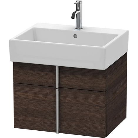 Pensile Duravit Vero Air Vanity 58,4 x 43,1 cm, 1 cassetto, 1 estraibile, per Vero Air 235060, Colore (anteriore/corpo): Castagno scuro arredamento scuro - VA650505353