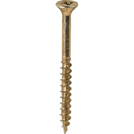 TIMCO Velocity Premium Multi-Use Countersunk Gold Woodscrews - 6.0 x 70