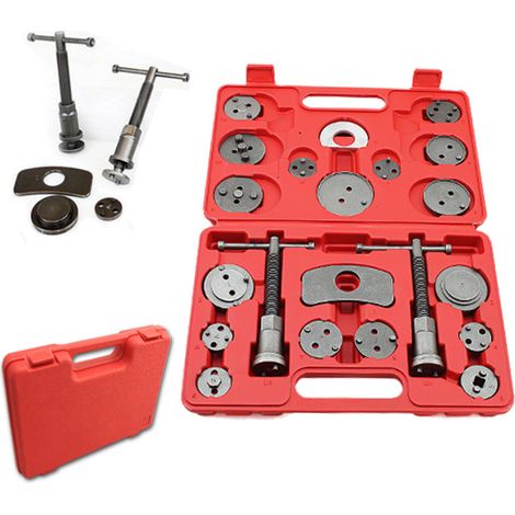 Randaco Kit d'Outils avec Systeme Pneumatique et Cliquet pour Voitures Ford BMW Audi VW pour Repositionnement des Pistons 22 Pieces (1/5)