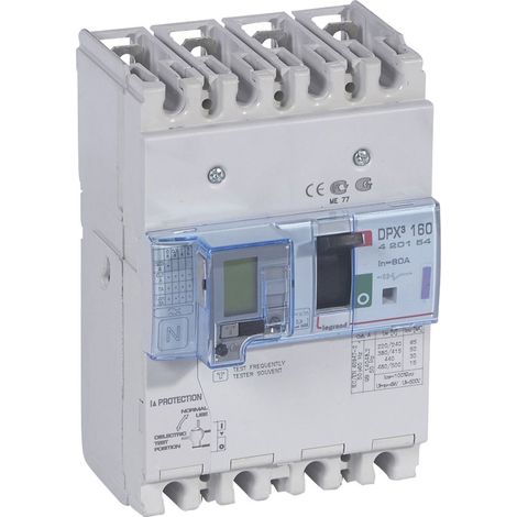 Interruttore differenziale magnetotermico DPX³ 160 4P 80A 50kA - LEG420154