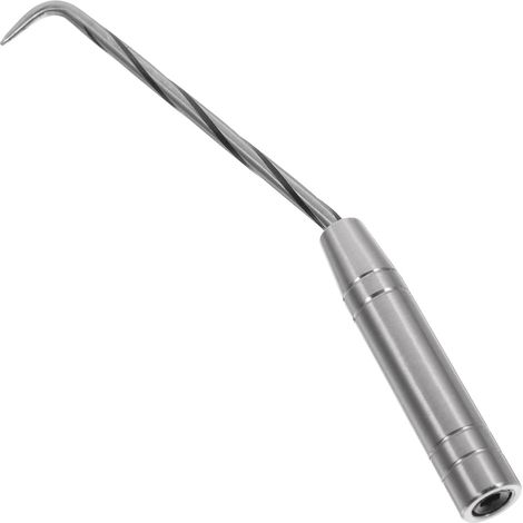 Outil de Fixation D'armature Crochet Conique 24cm, Rotation Flexible, Poignée Épaisse en Acier pour Travaux de Maçonnerie et Construction (1/5)