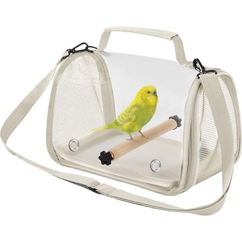 Tragbarer Vogelkäfig – Rucksack für kleine Käfige – Rucksack (1/5)