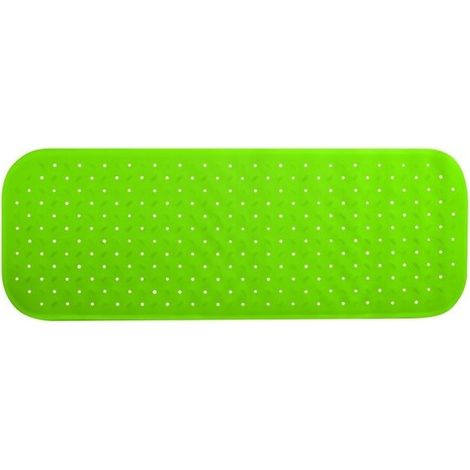 Tapis Fond de baignoire antidérapant Caoutchouc CLASS 36x97cm Pistache MSV