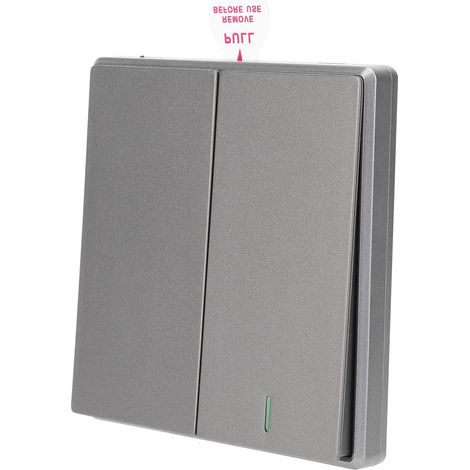 Interrupteur à distance sans fil, boîtier en plastique doré, contrôleur de lumières LED 2-Ouvertures TDL9987-2 (1/5)