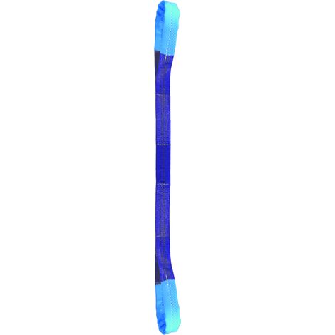 Élingue sangle double 30 mm cmu 1 t violette boucles simples lg. 8 m LEVAC - 4821A80