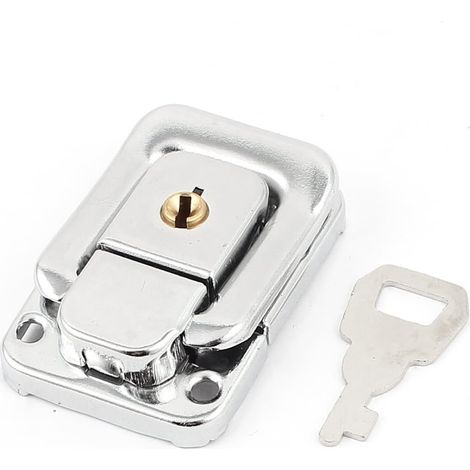 Loquet boîte en métal Kleiderschrank Moraillon Silberton 3 cm x 4,5 1 (1/2)