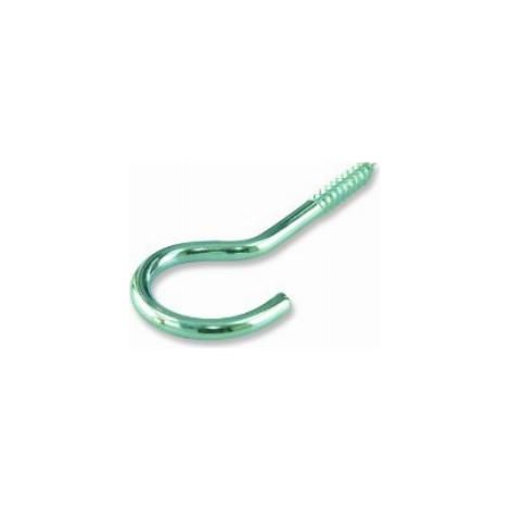 SUKI 6175041, SET DI VITI A GANCIO, CON GANCIO PIEGATO ZINCATO, FILETTATURA PER LEGNO, DIMENSIONI: 30 X 2,6 MM, 30 PZ. (1/4)