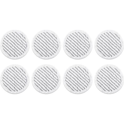 Lot de 8 lingettes de rechange pour balai vapeur Shark S8001 S7001 S7201 S7000AMZ S8201 lingettes lavables à répétition (1/5)
