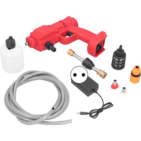 Pistolet de lavage haute pression 2000W pour nettoyage auto, machine à laver voiture 110-240V avec fiche UE (1/5)