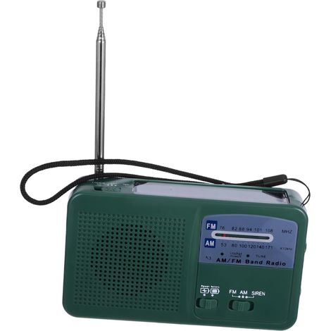 Artibetter Radio de Survie Portable avec Chargeur Téléphone Lampe (1/5)