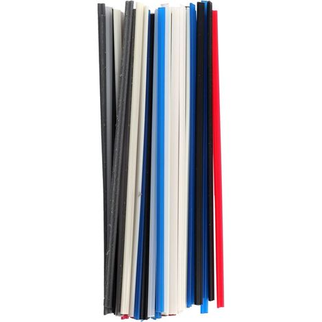 60 Tiges de Soudage Plastique PP PVC ABS pour Réparation Pare-Chocs Auto Carrosserie
