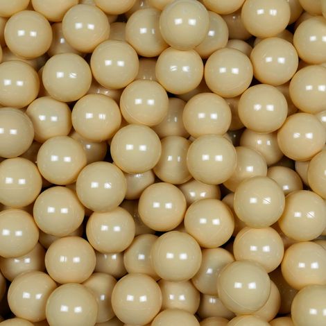 Palline giocattolo ø7cm 200pz beige (1/4)