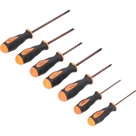 Kit d'outils magnétiques en alliage S2 de 7 pièces avec tournevis cruciforme pour la maintenance et la réparation (1/5)