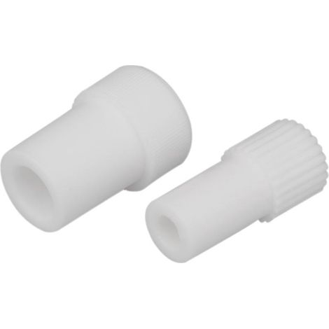 2 Stück zahnärztliche Absaugschlauchadapter, Speichel-Drehsauger-Konverter, autoklavierbar, für Zahnärzte, Einwegartikel