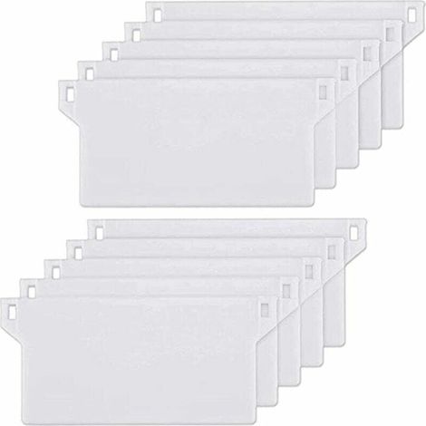 Plaque de poids pour store californien, 125mm, 10 pièces, lattes de poids verticales, Kit de réparation de rideau aveugle, bla (1/4)