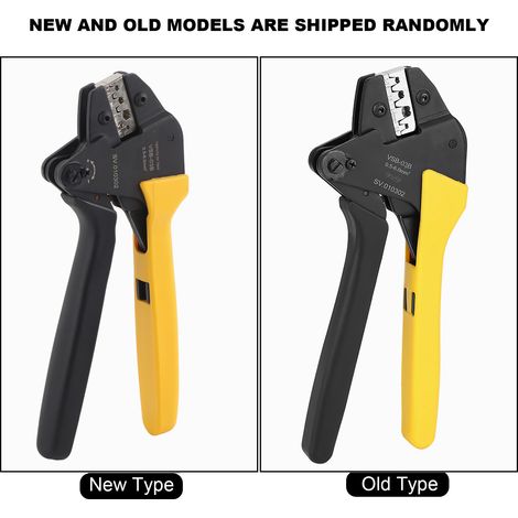 VSB-03B Ratschen-Crimpzange 0,56 mm² AWG23-10 (1/5)