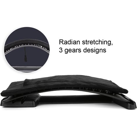 Appareil de traction lombaire électrique chauffant à compresse chaude, réglable, pour masseur de hernie discale lombaire, noir 220 V (1/5)
