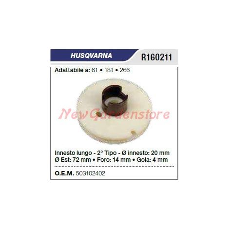HUSQVARNA Kettensägen-Startscheibe 61 181 266 R160211