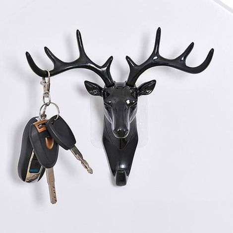 Crochet/Porte-clés - Noir pur-Crochet/Porte-clés - Noir pur-Crochet/Porte-clés - Noir pur-Crochet/Porte-clés - Noir pur (1/4)