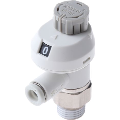 Commande de vitesse SMC AS, R 1/8 Mâle ( Prix pour 1 )