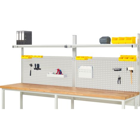 Rau System-Aufbau Komplettset 01, für Produktbreite 3000 mm, RAL7035/RAL7035 (1/2)