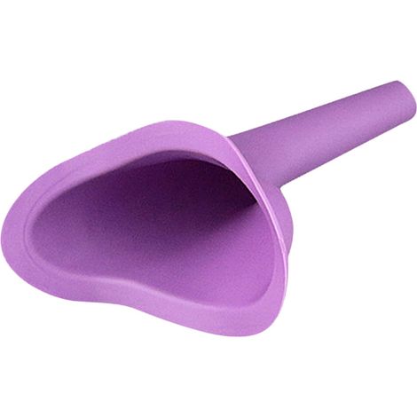 Dispositif de miction féminin portable entonnoir urinoir debout pour camping randonnée voyage activités extérieures (1/5)
