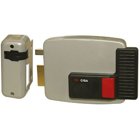 Electrocerrojo Cisa C.Staccato 11610/50/S/N7 lado izquierdo 12 V – desconexión con resorte de 50 mm
