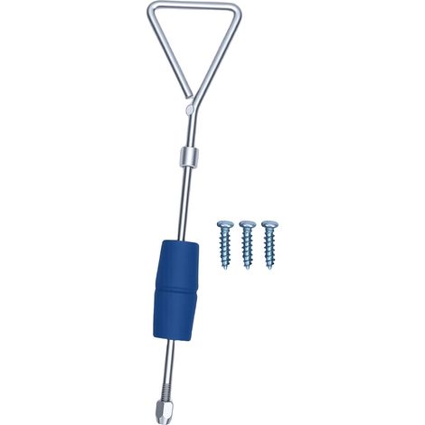 Marteau coulissant de 1 LB avec 3 embouts de vis, réparation de carrosserie automobile, extracteur coulissant, outil de débosselage à haute efficacité, bleu