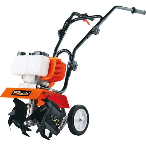 MOTOZAPPA MOTOCOLTIVATORE 2TEMPI A SCOPPIO 52cc LAME 30cm POTENZA 2HP POLAR (1/6)
