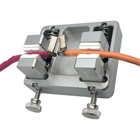 Pince à Souder pour Fils et Câbles Électriques - Support de Fixation Ajustable et Robuste pour Usage Intensif Tablette ajustable pour soudure avec (1/5)