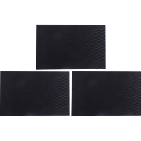 Lot de 3 cires gaufrées en plastique pour ruche, outils et matériel apicoles