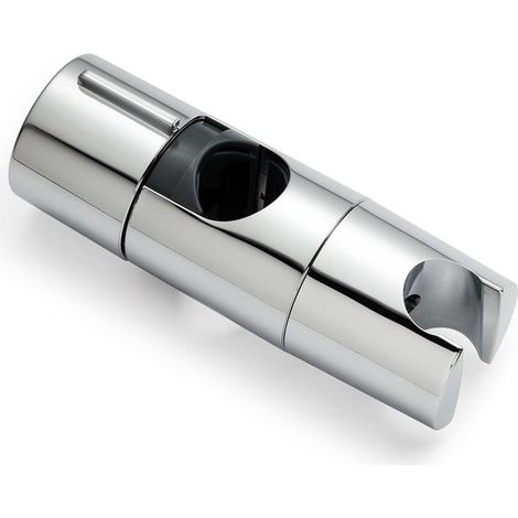 Soporte para cabezal de ducha, ajustable de 19 a 25 mm, colgador para cabezal de ducha, cromado. (1/2)