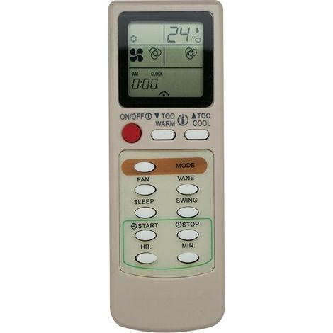Convient à la télécommande du climatiseur Mitsubishi MSD-09NV-H1 MSH-J09NV (1/4)
