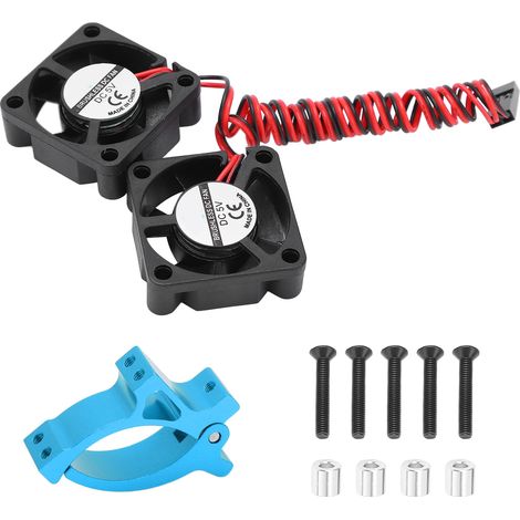 Dissipateur Thermique - Ventilateur De Refroidissement Pour Moteur Télécommandé 36 mm - Compatible Moteurs 540 550 À Balais Et 3650 3660 Sans Balais - 1 Pièce (1/5)