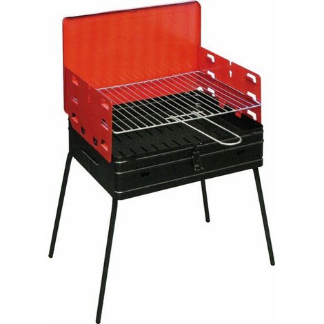 BARBECUE A CARBONELLA RETTANG. "PIC NIC" 40X30X72HCM (507) (1/2)