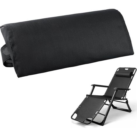 Oreiller Inclinable, Coussins Inclinables, Oreiller de Cou avec Bande élastique, Accessoires pour Chaise de Plage, Chaises de Jardin, Chaises Longues, Chaises de Bureau (1/5)