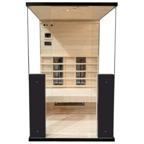 Bagno Italia Sauna Infrarossi 125x100 cm full spectrum con bluetooth 2 posti (1/4)