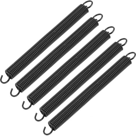 5 ressorts de tension et d'extension en fil métallique de 0,6 mm de diamètre extérieur et de 4 mm de longueur (50 mm) pour détecteur de bord (1/5)