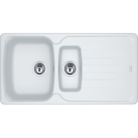 Evier Franke Antea Fragranit+ AZG651 - Blanc Artic (Moucheté)