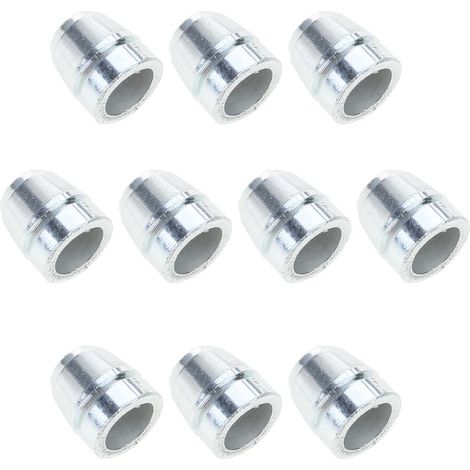 Lot de 10 cales rondes en acier pour marteau à charpentier et entretien de menuiserie (1/5)