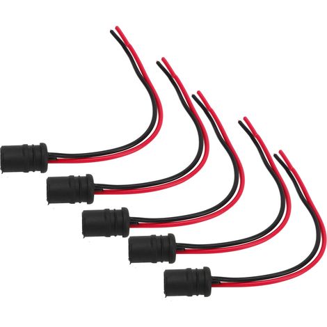 T10 W5W LED-Lampenfassung, 10er-Pack ausziehbare Fassungen für Auto- und Motorradbeleuchtung, Universal-Lampenfassung (1/5)